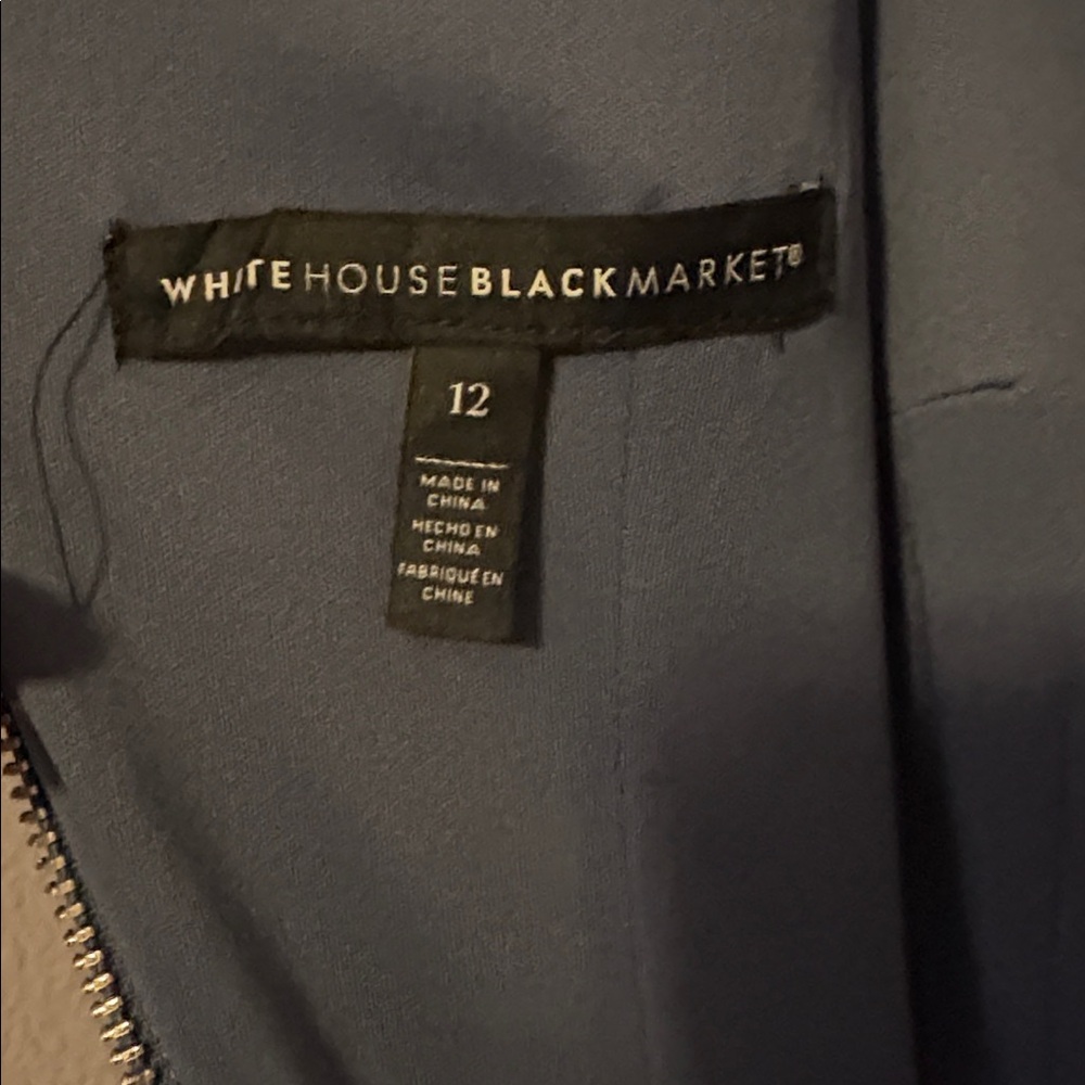 White House Black Market Claude Monet inspired sheath dress - Picture 2 of 5